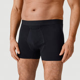 Bambus-Boxershorts mit LastDrop Technology™ – jetzt mit Eingriff.